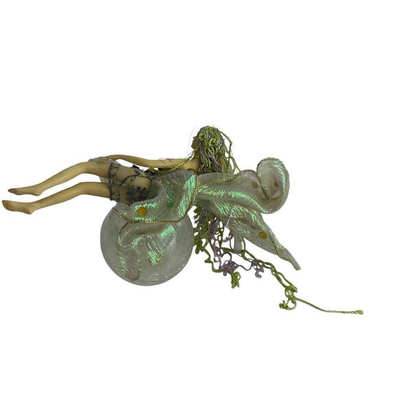 Handmade Bubble Rubber Fairy Christmas Ornament - Picture 8 of 9